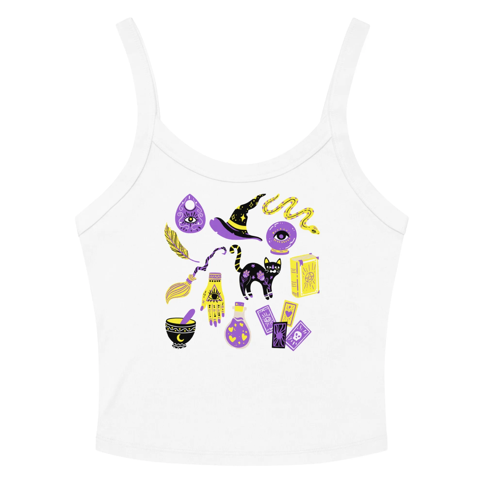 Non-Binary Witch Scoop Neck Tank Top