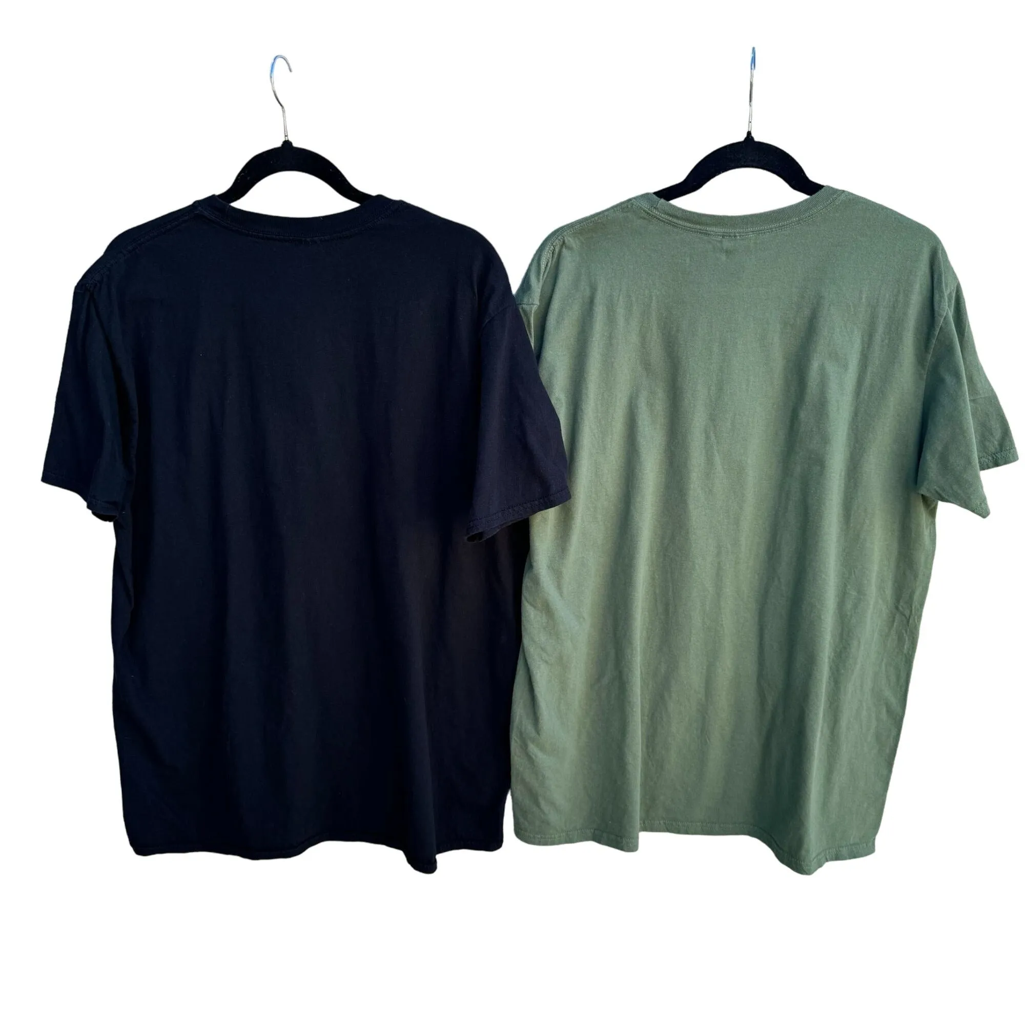 Non-Human Lives Matter Handmade Gildan Softstyle Cotton Black Olive Green Shirts