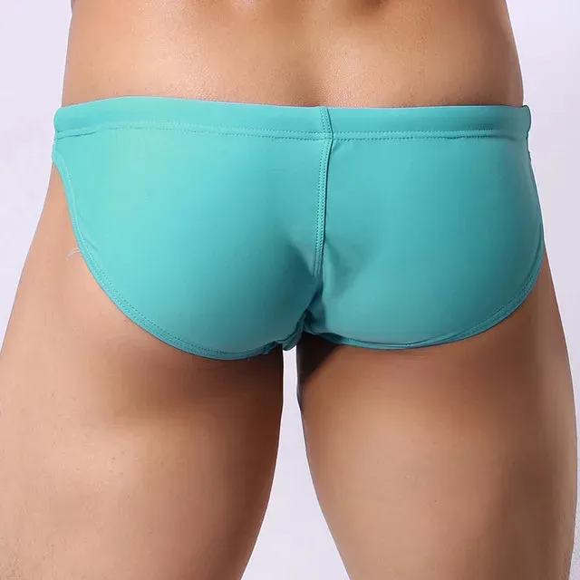 Nylon Spandex Low Waist Brief