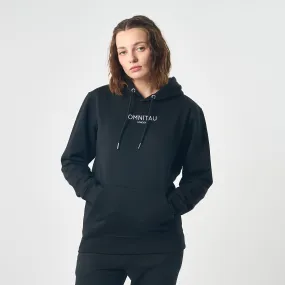 Omnitau Women's Soho Organic Cotton Heavyweight Hoodie - Black