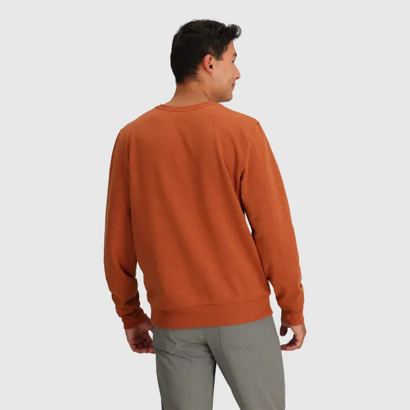 Outdoor Research Essential Fleece Crew Mens Long Sleeve Top