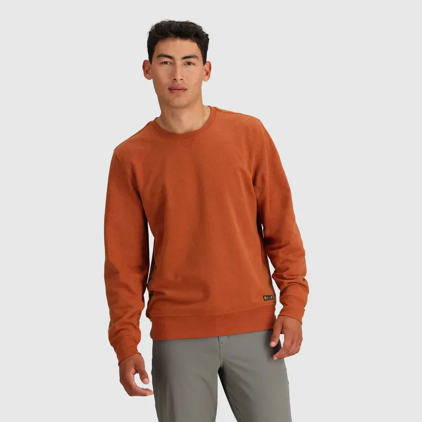 Outdoor Research Essential Fleece Crew Mens Long Sleeve Top