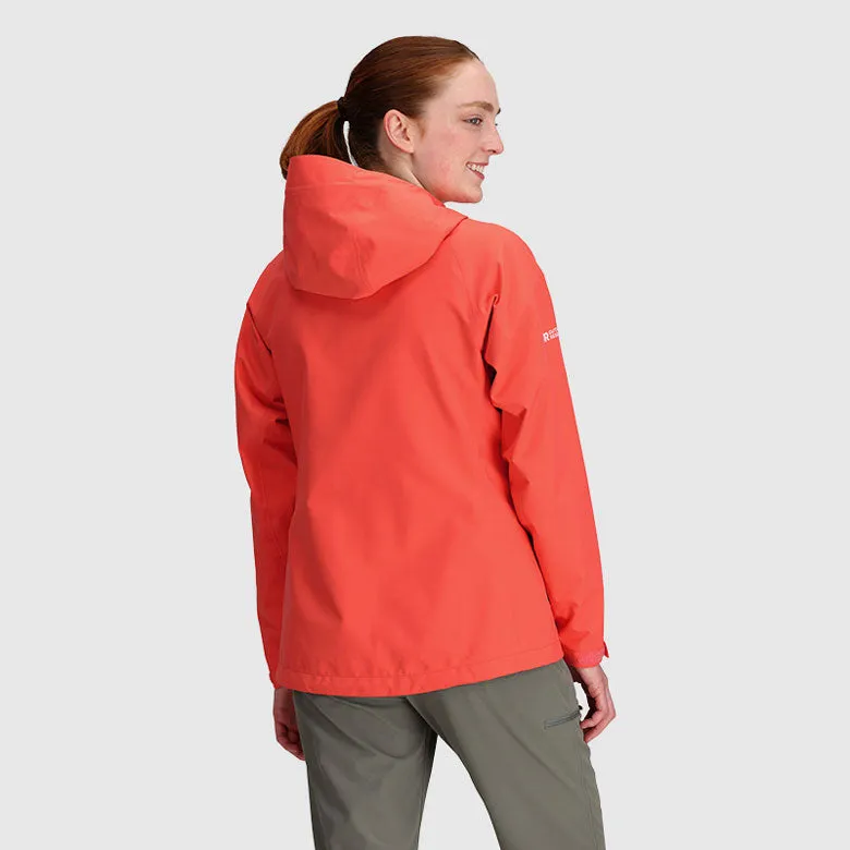 Outdoor Research MicroGravity AscentShell Womens Waterproof Hooded Jacket