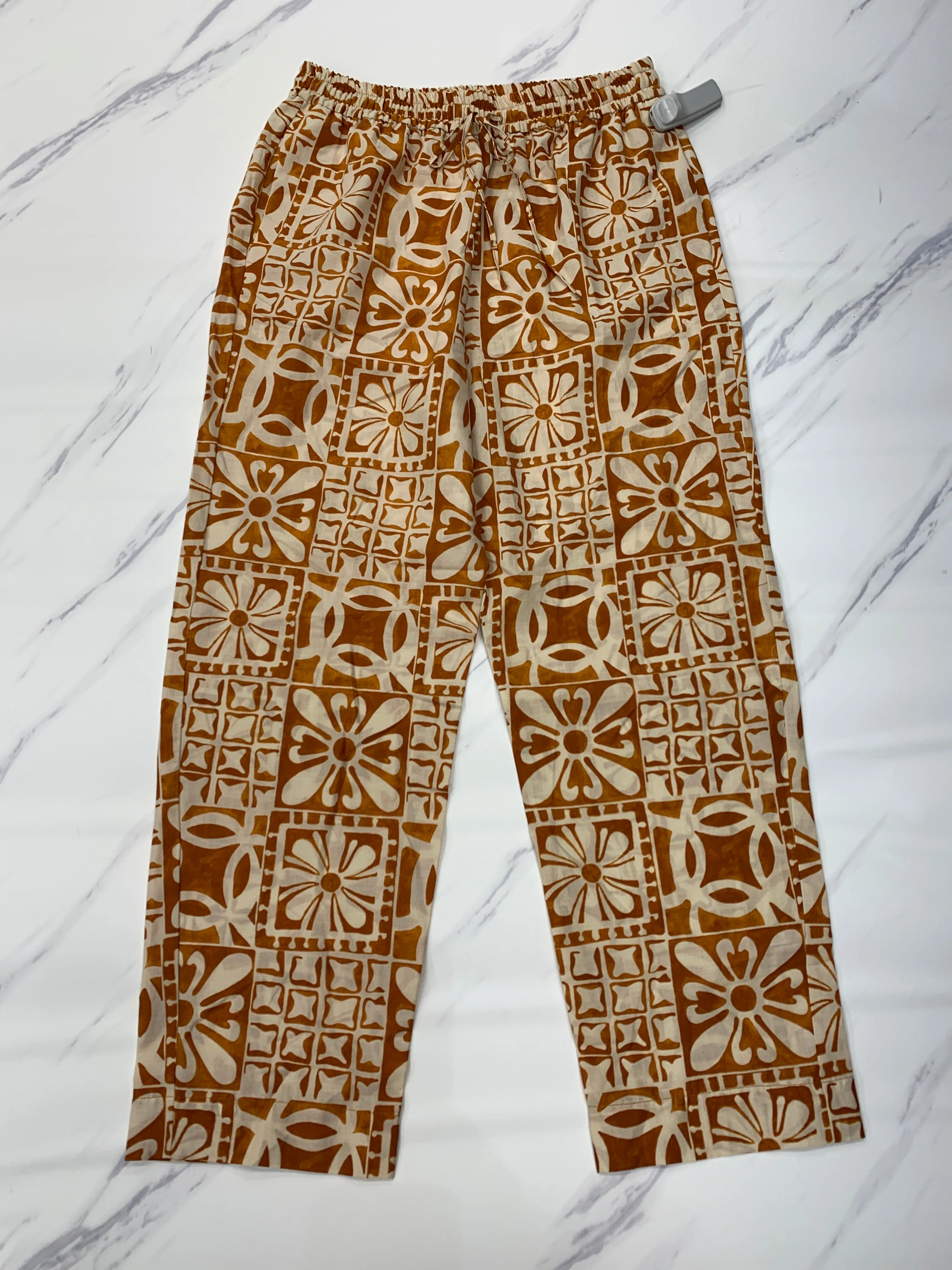 Pants Joggers By Zara In Orange, Size: M