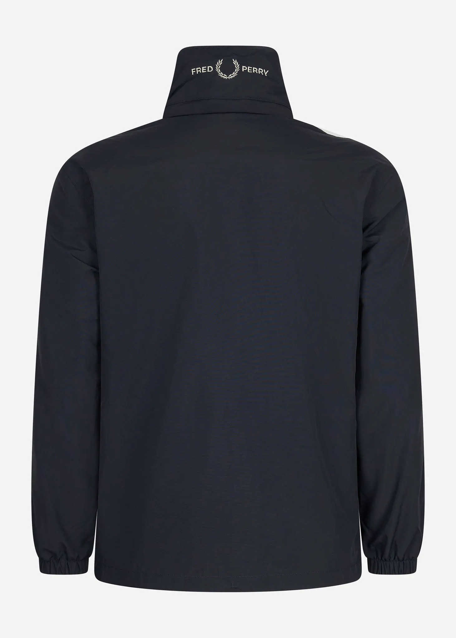 Patch pocket zip through jacket - navy