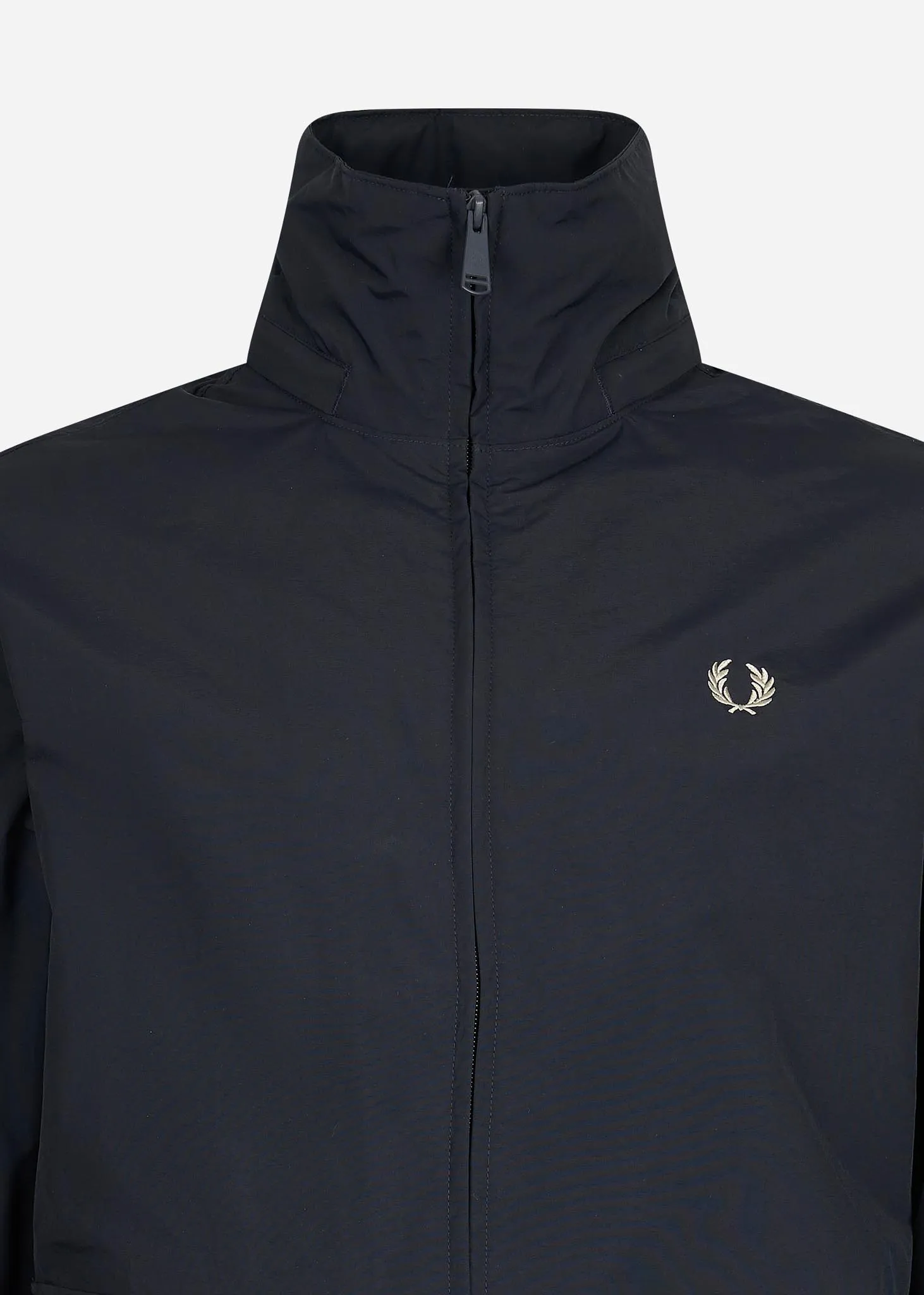 Patch pocket zip through jacket - navy