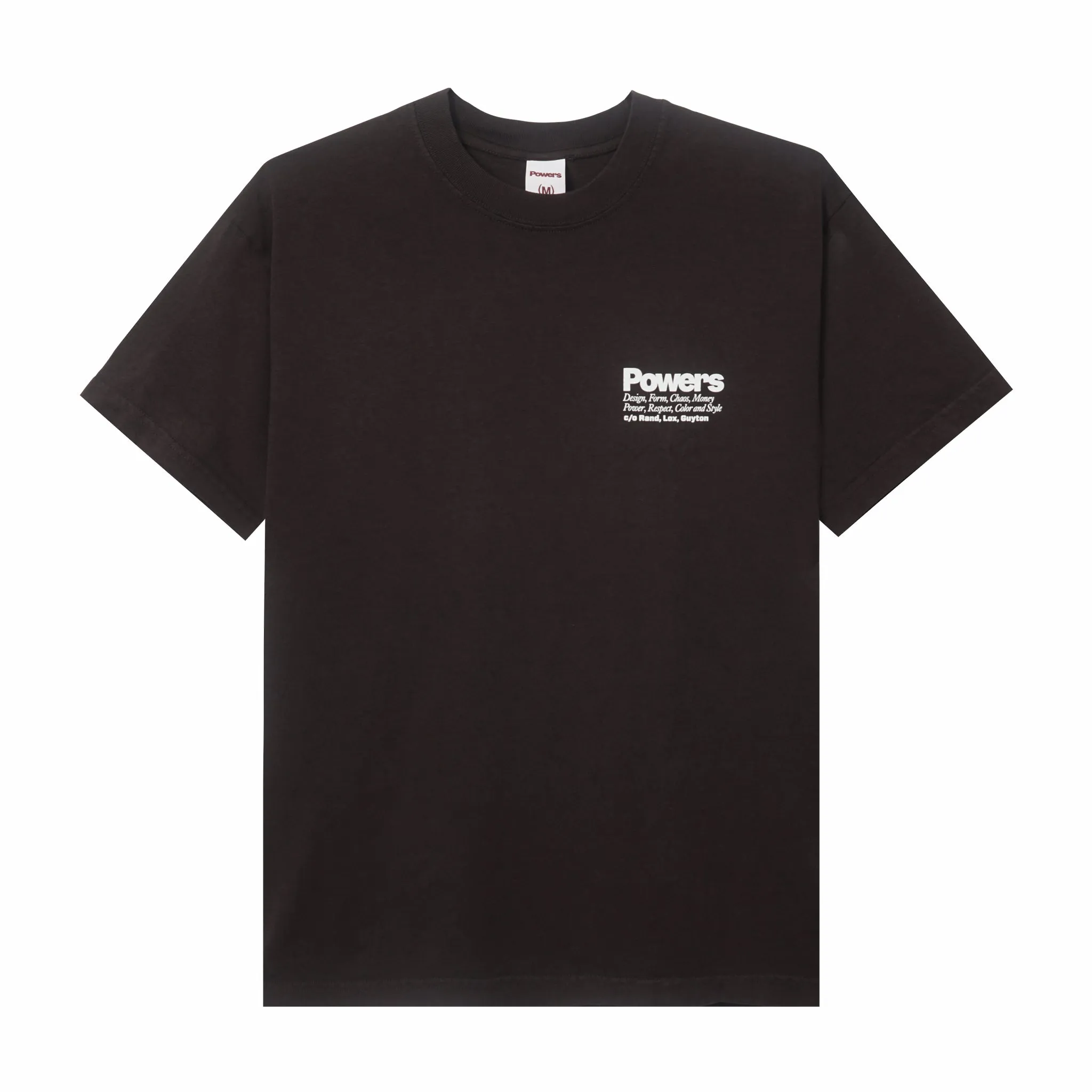 Powers Supply Money Power Respect Tee (Chocolate)