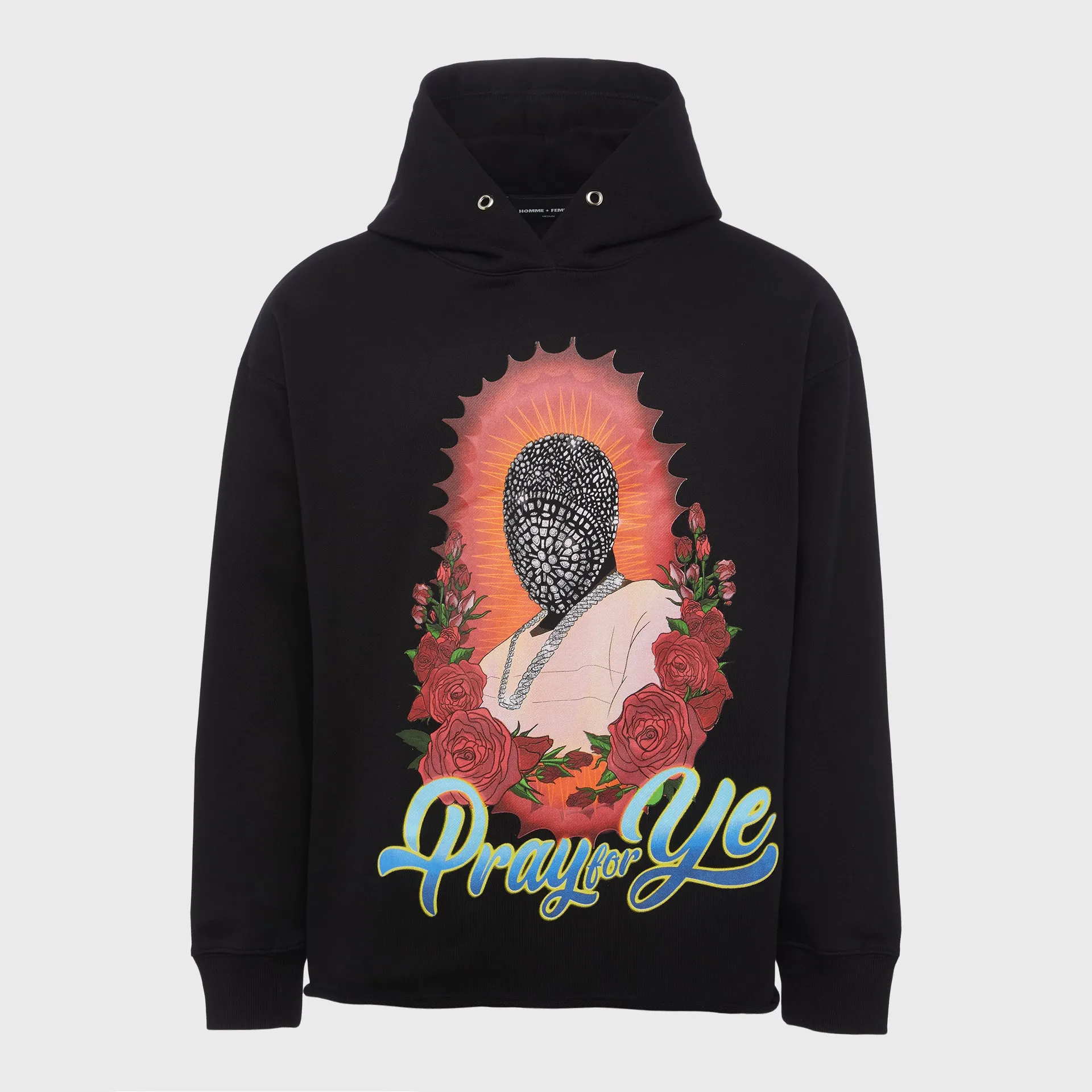 Pray for Ye Hoodie Black