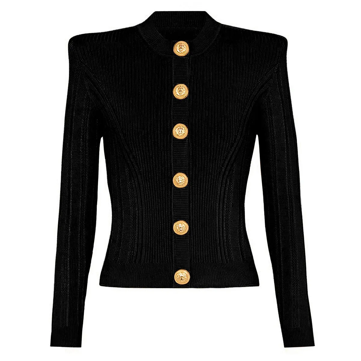 Pre Order:  Knitted Waist Cinching Slim Cardigan