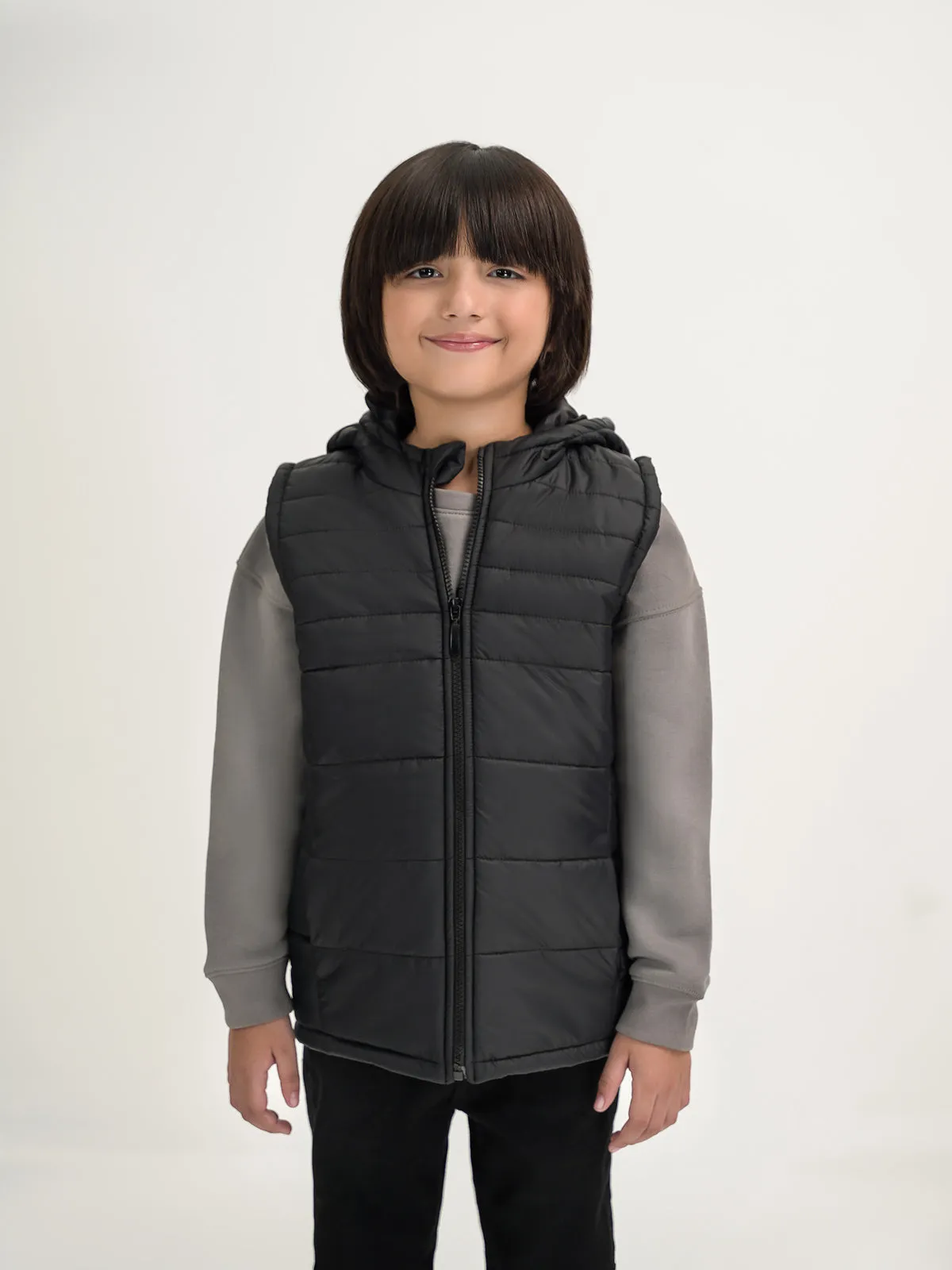 "KESHI" Sleeveless Puffer Jacket