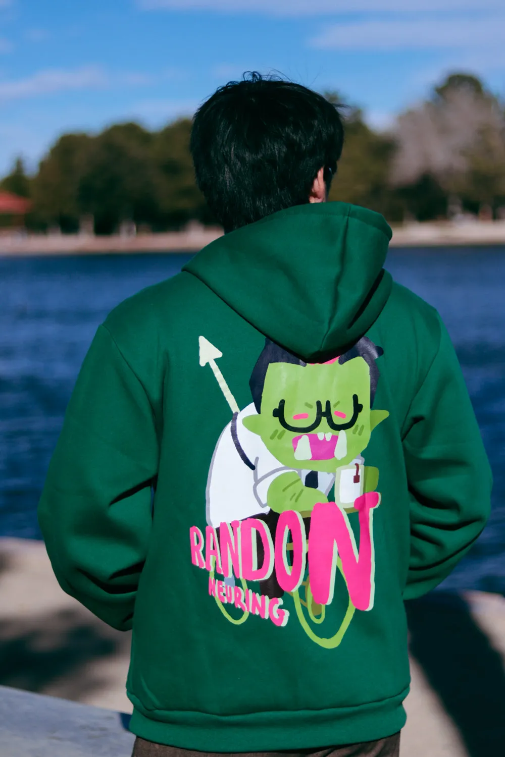 Randon Neuring  x OHMONAH - BIKE ORC - hoodie