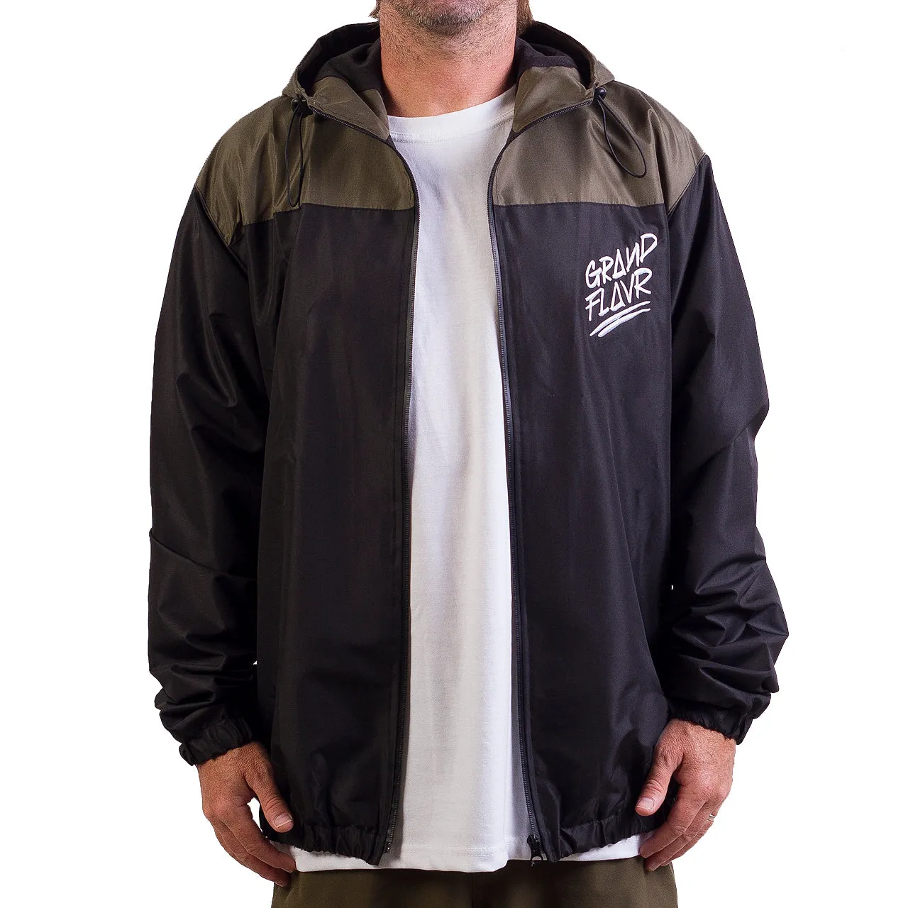 Recycled Flavr Jacket Black/Olive