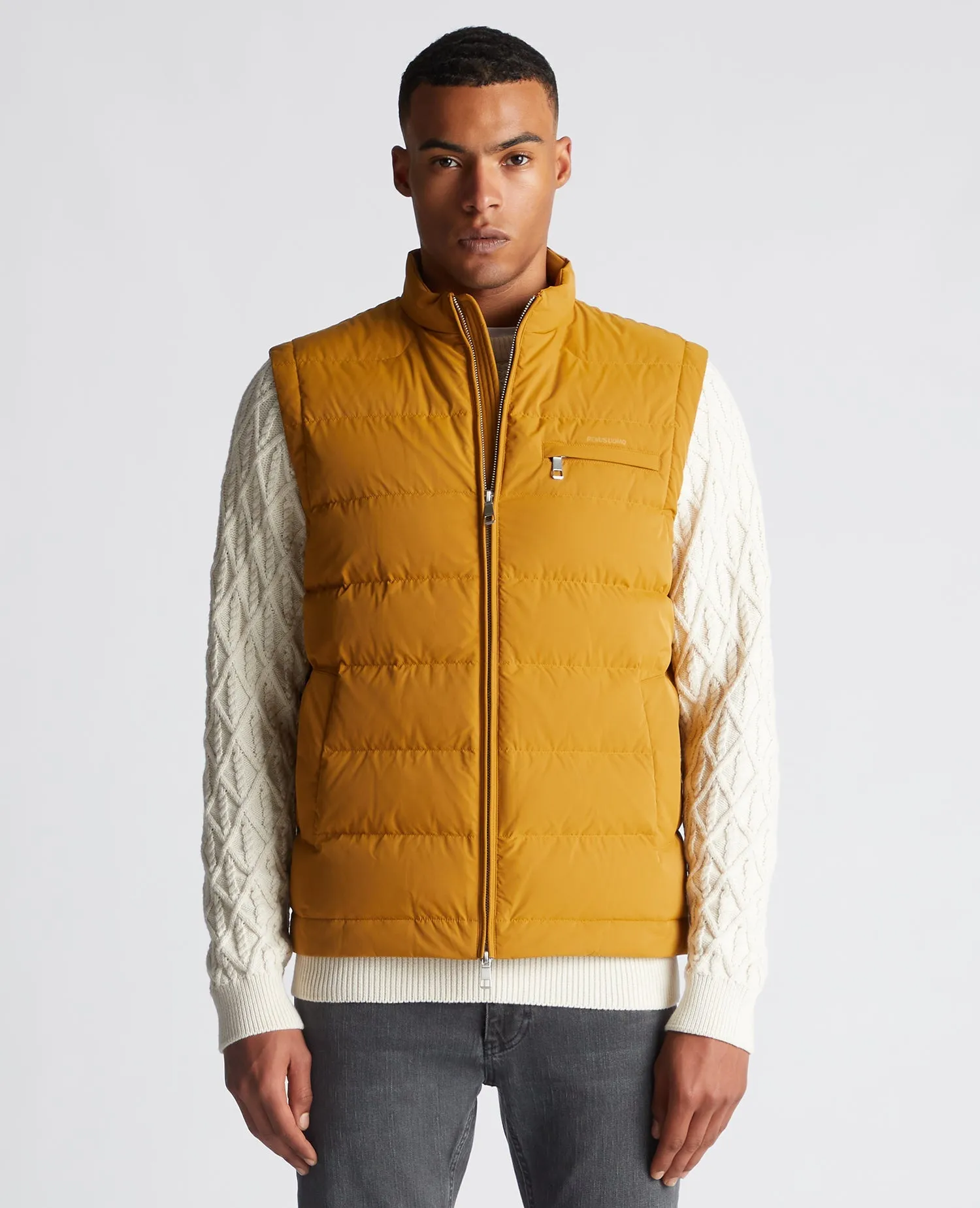 Regular Fit Quilted Gilet