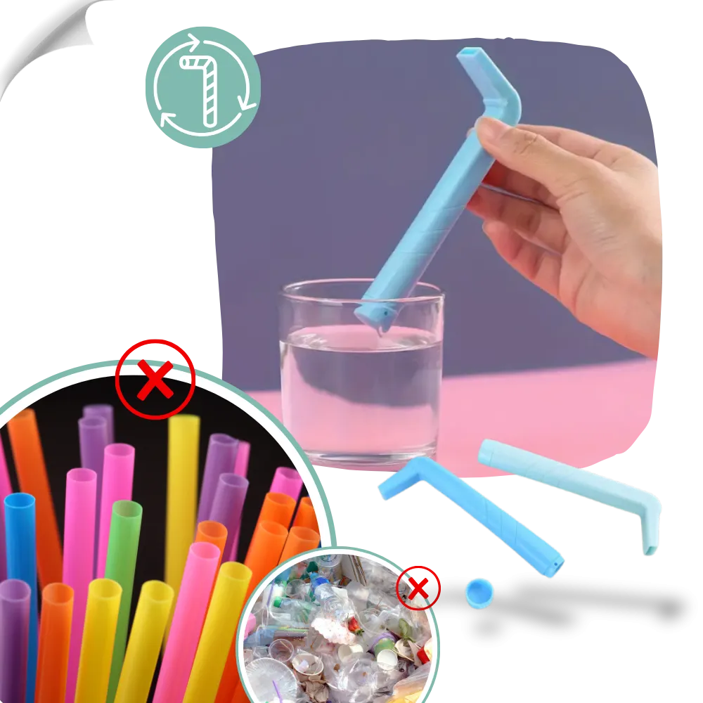 Reusable Hiccaway Straw