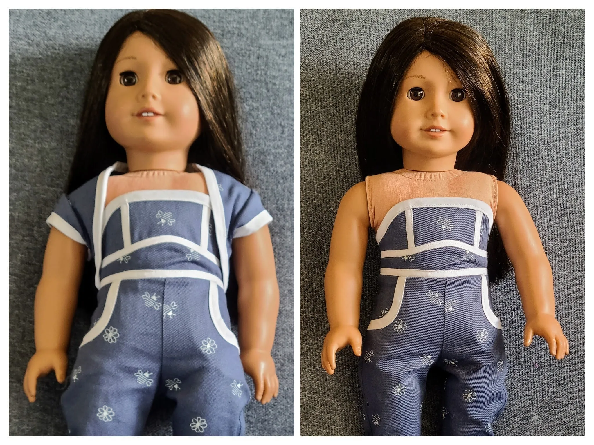 Reversible Penny Cropped Jacket 18 Inch Doll Sewing Pattern