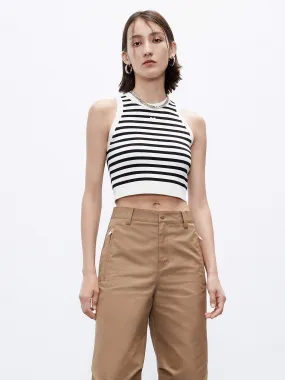 Ribbed Cropped Tank