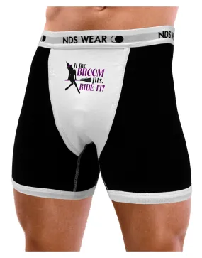 Ride It Purple Mens Boxer Brief Underwear