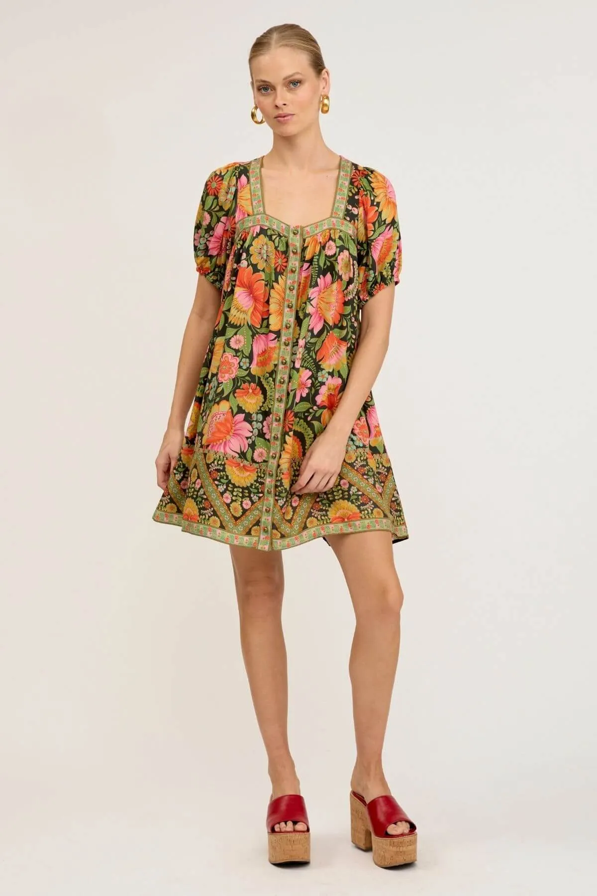 Savannah Mini Dress - Fiesta