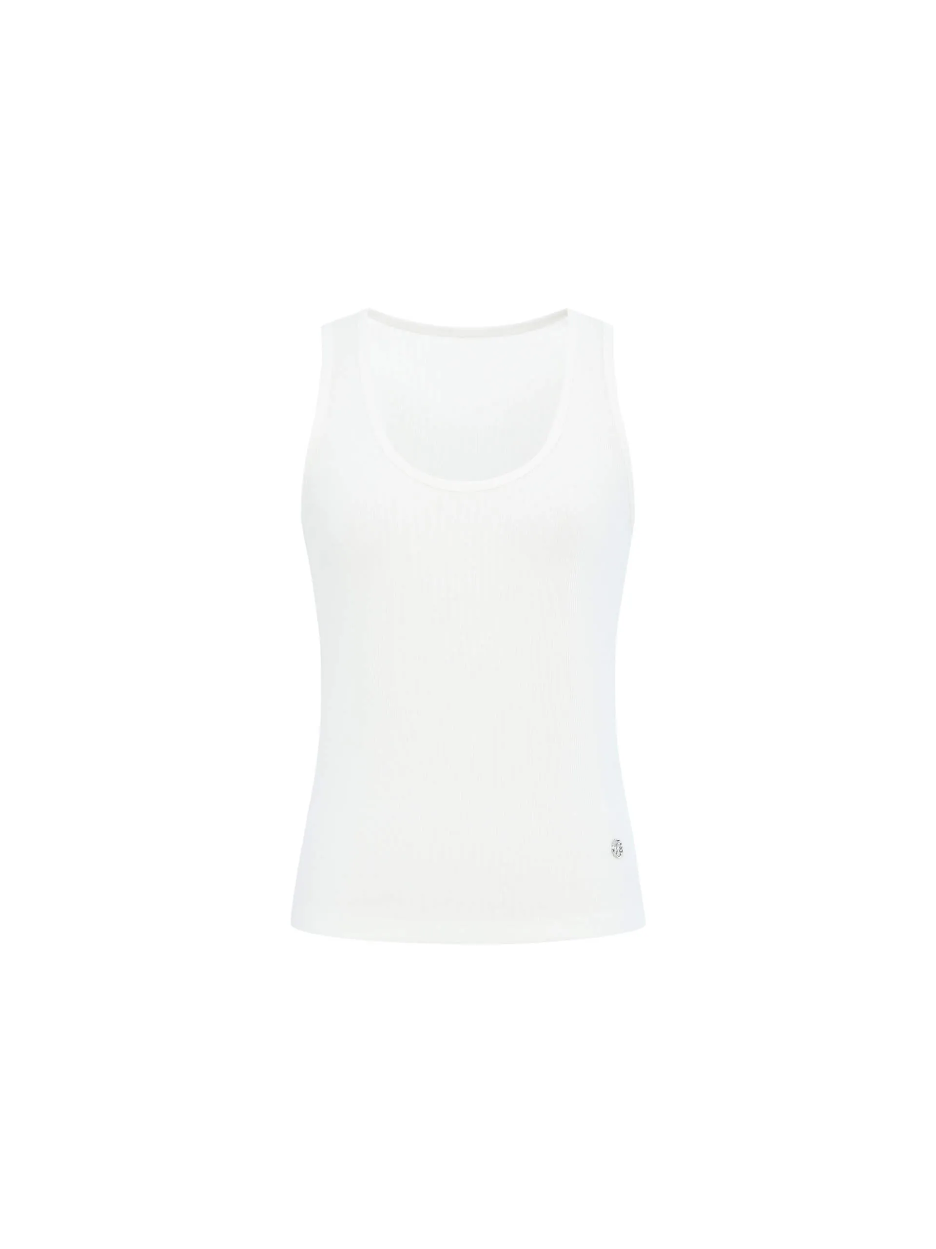 Scoop Neck Knitted Tank