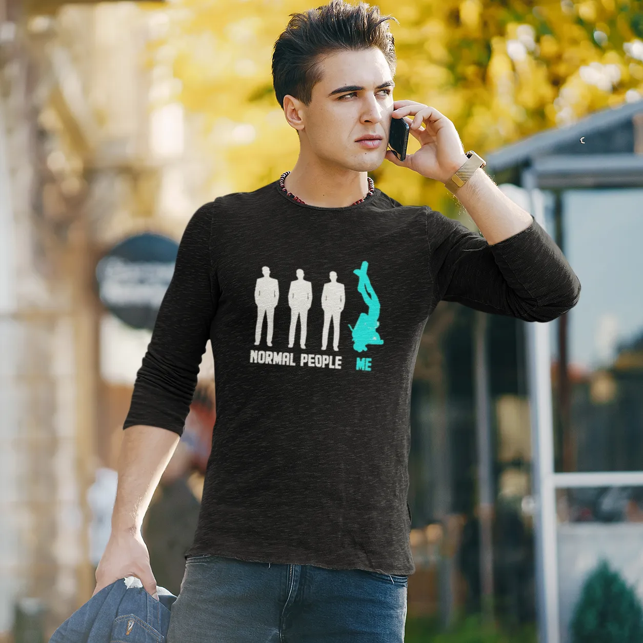 Scuba diving Sweatshirt for Men | Normal Peoples - various colours