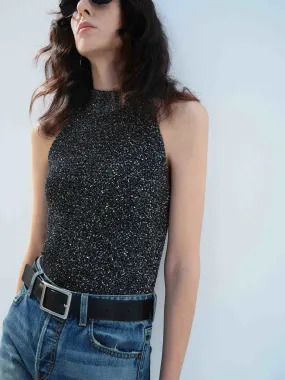 Sequins Textured Top