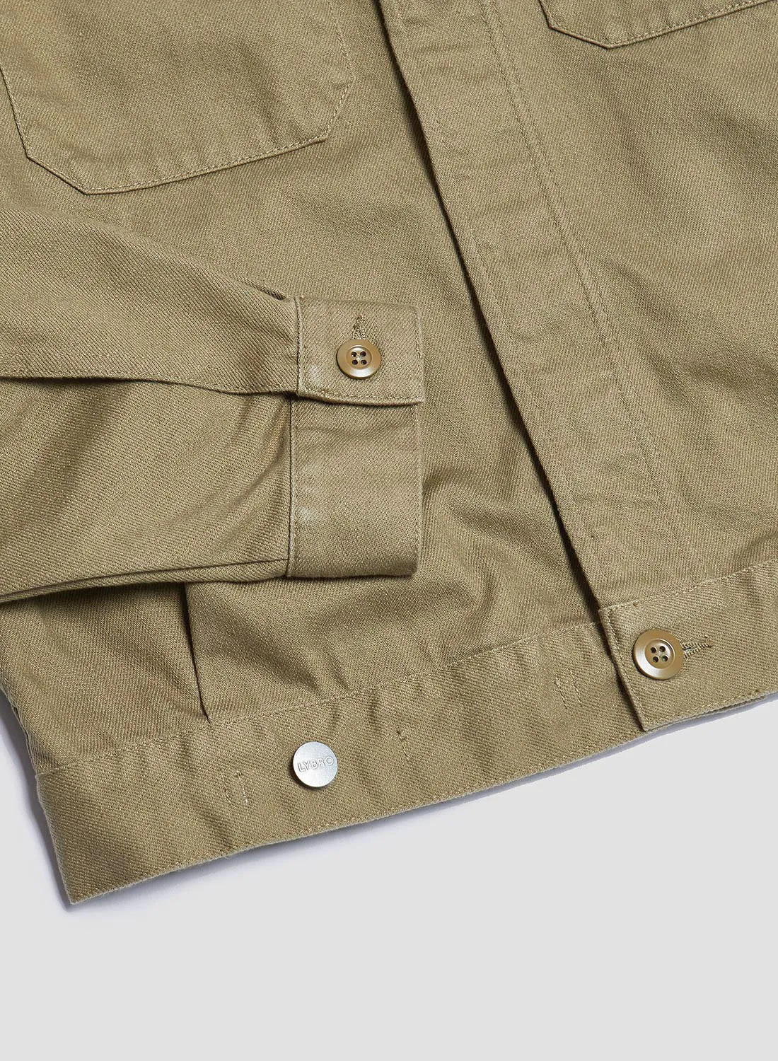 Short Jacket Heavy Cotton in Army