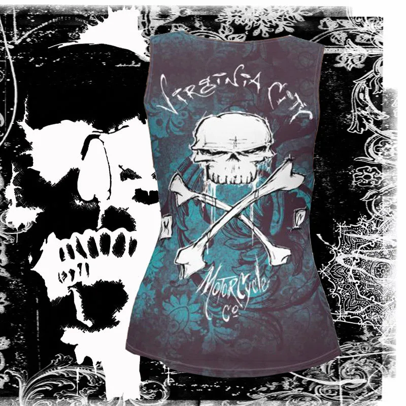 Skull & Crossbone - Women's Skull Tank Top