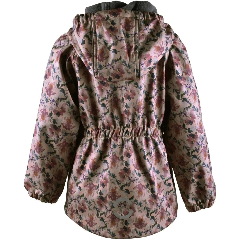 Softshell Jacket w/Print - Nougat