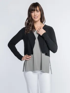 Sympli, 25114-3 Clip Shrug, Long Sleeves