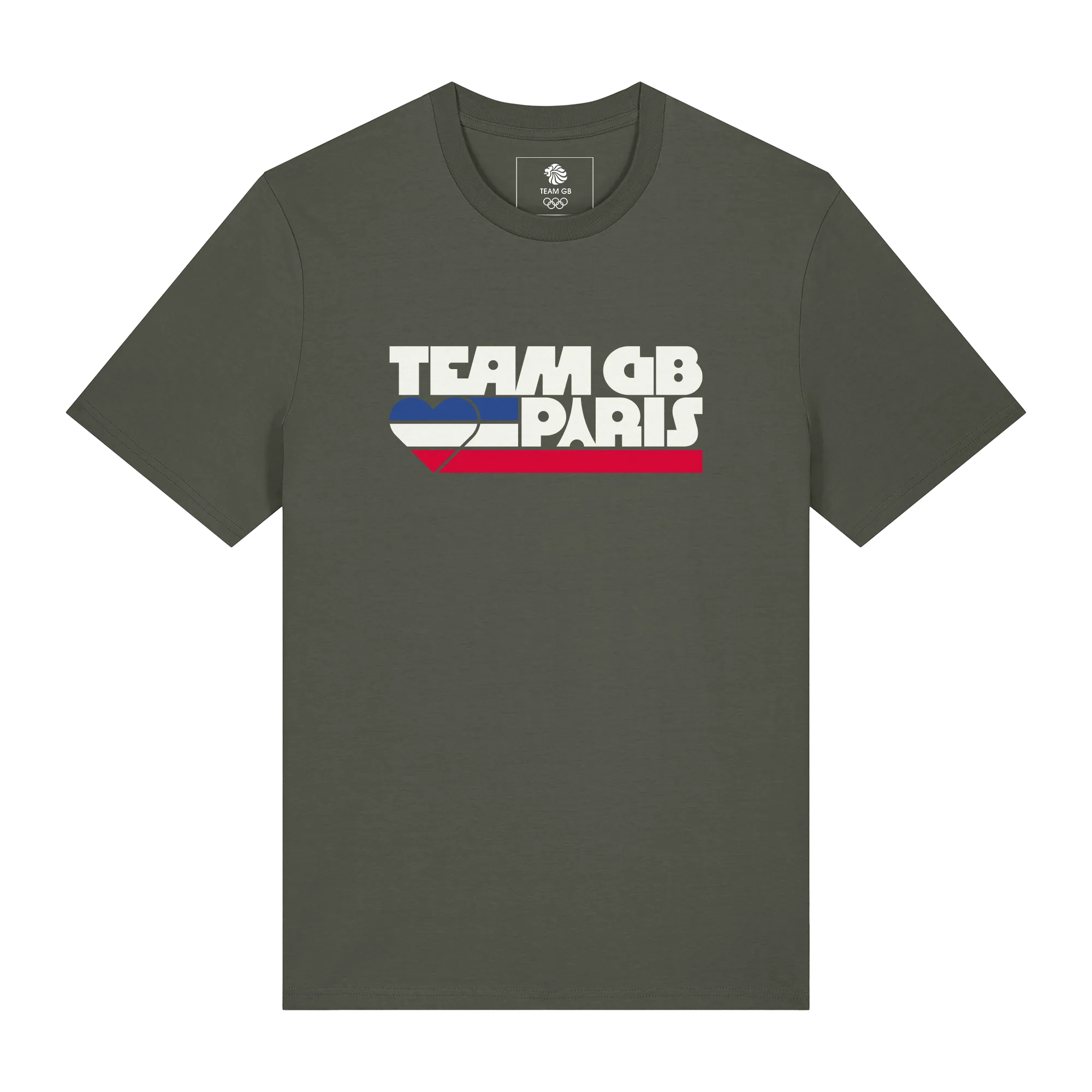 Team GB Elancourt T-shirt Khaki