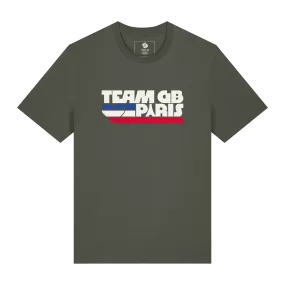 Team GB Elancourt T-shirt Khaki