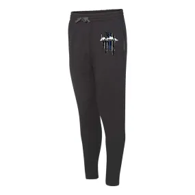 Thin Blue Line Las Vegas Skyline Joggers