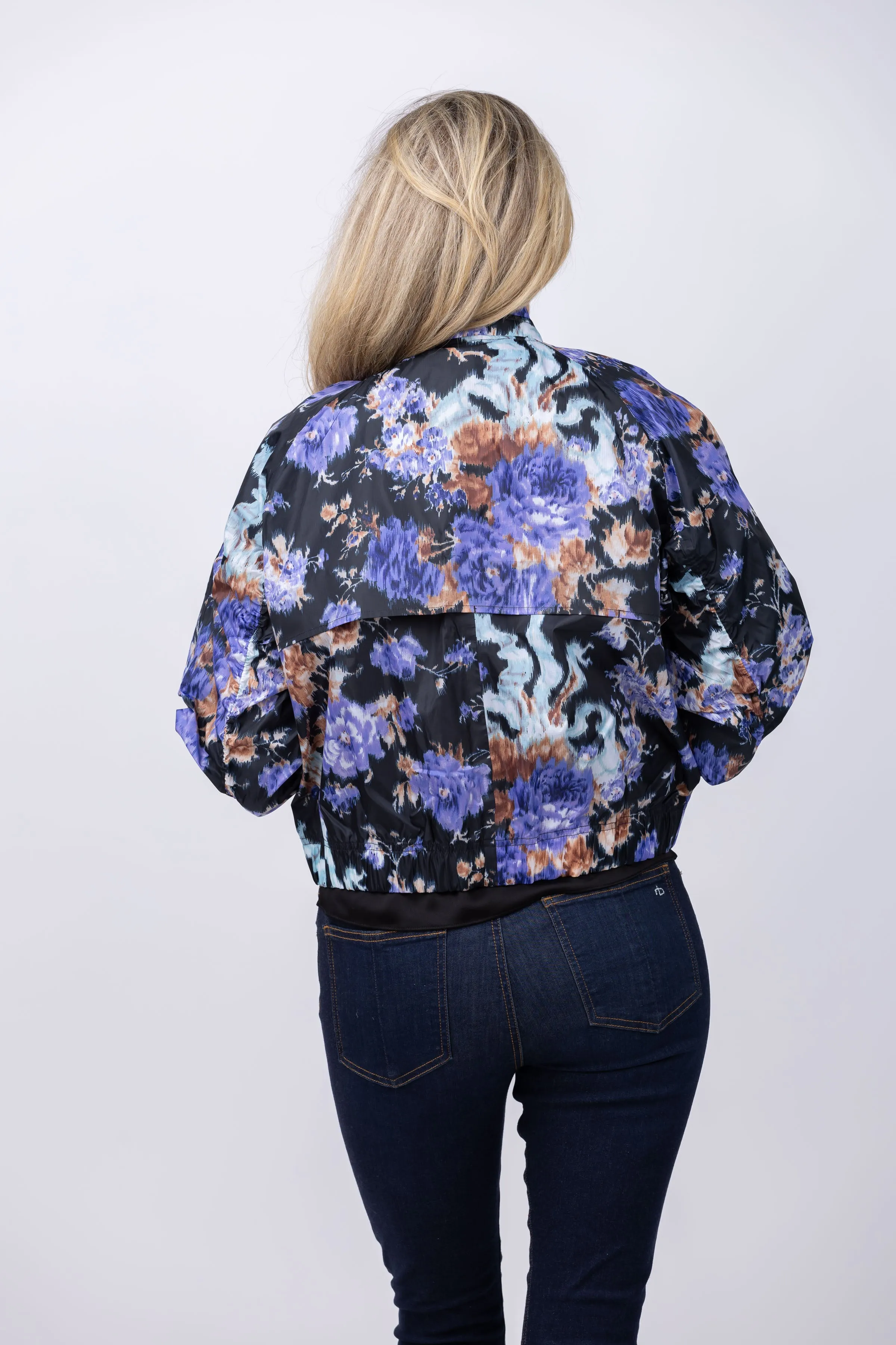 Ulla Johnson Asa Bomber in Iris