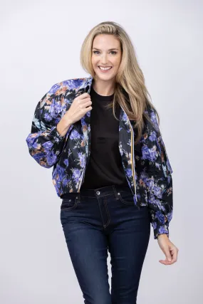 Ulla Johnson Asa Bomber in Iris