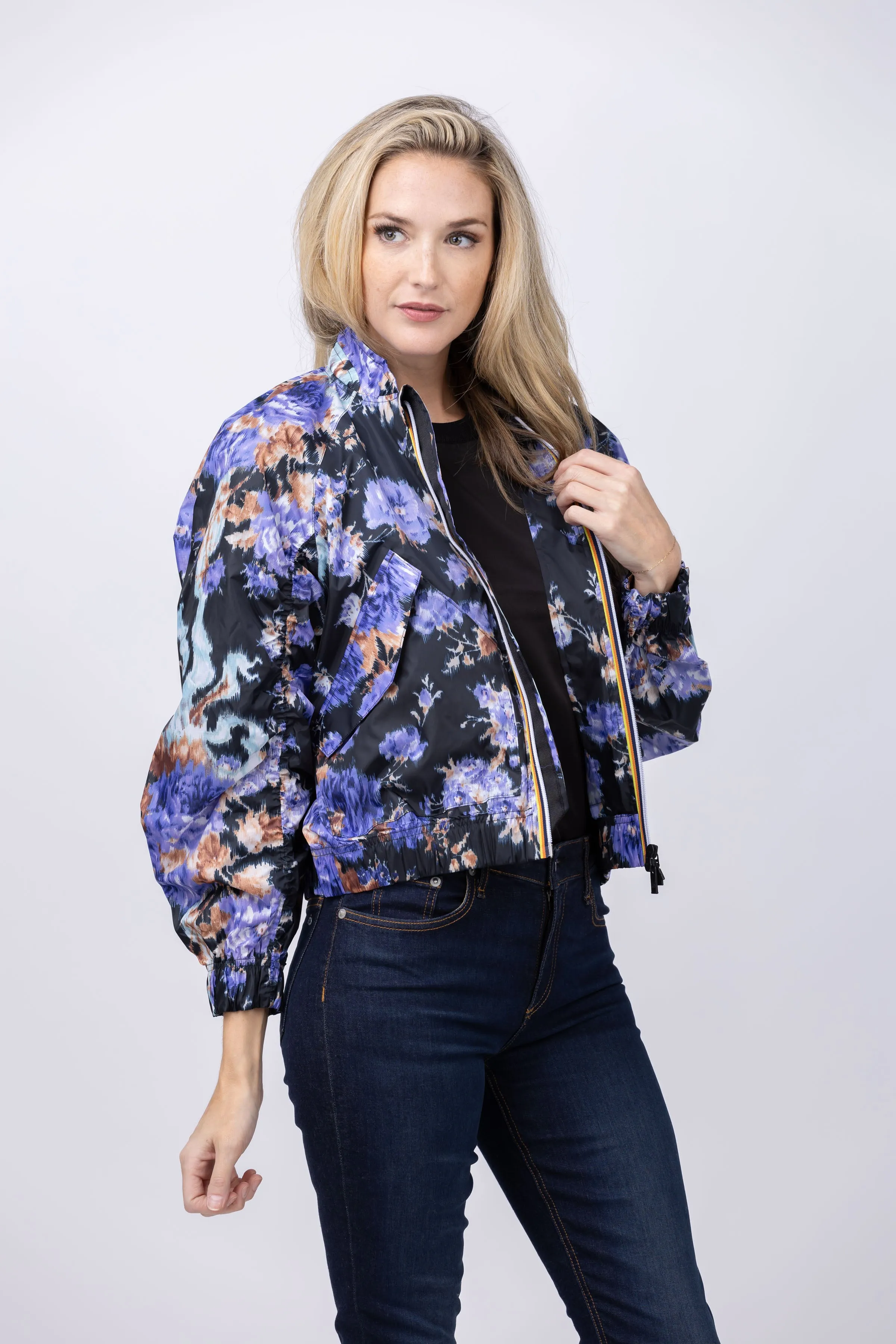 Ulla Johnson Asa Bomber in Iris