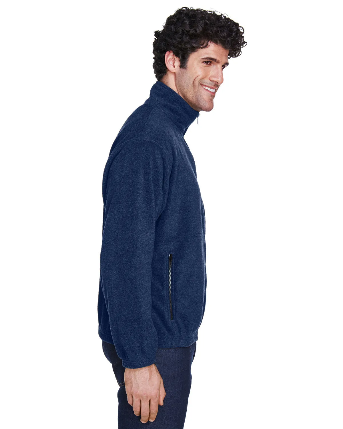 UltraClub 8485 Men's Iceberg Fleece Full-Zip Jacket