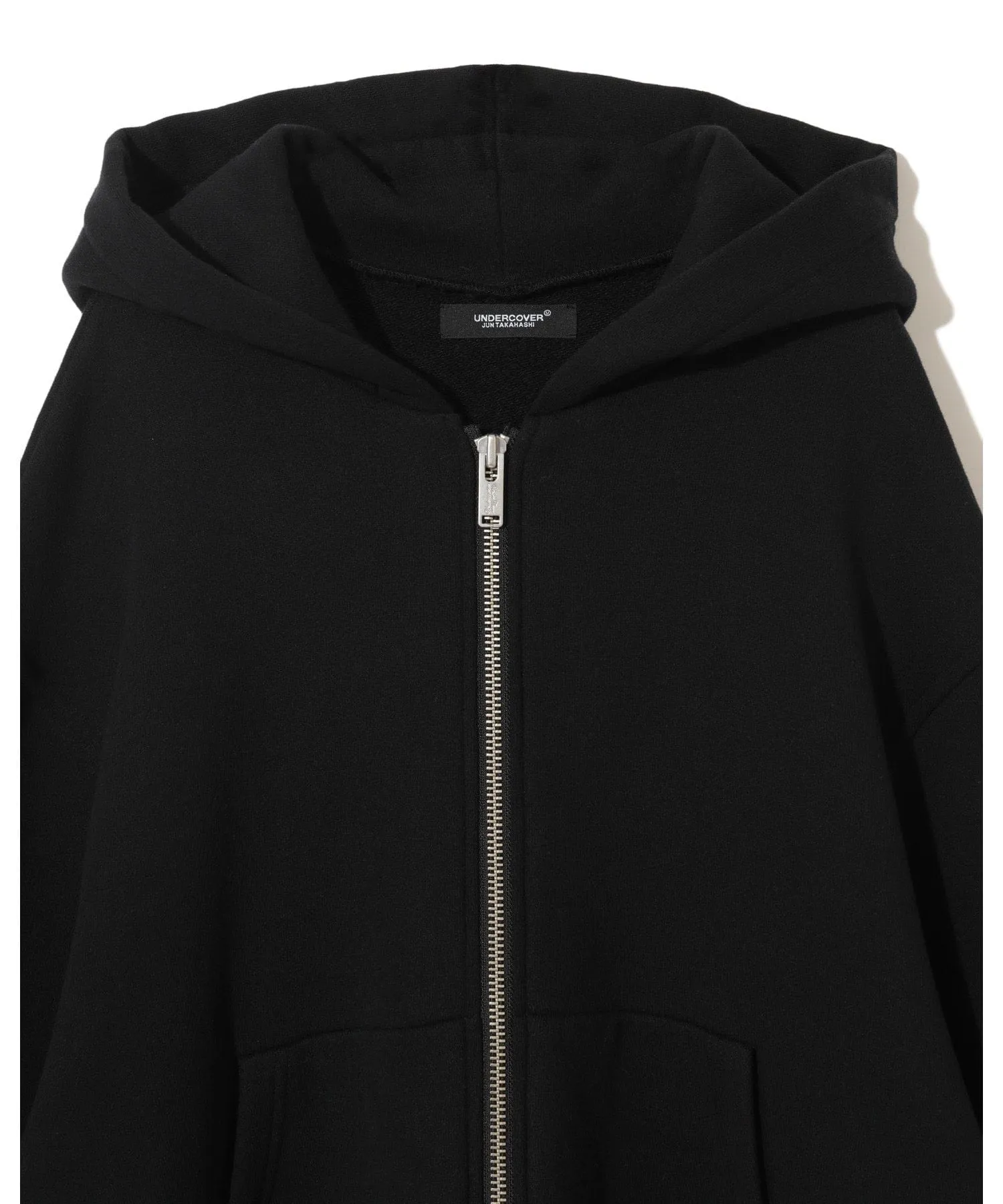 Undercover Black asymmetric Hoodie