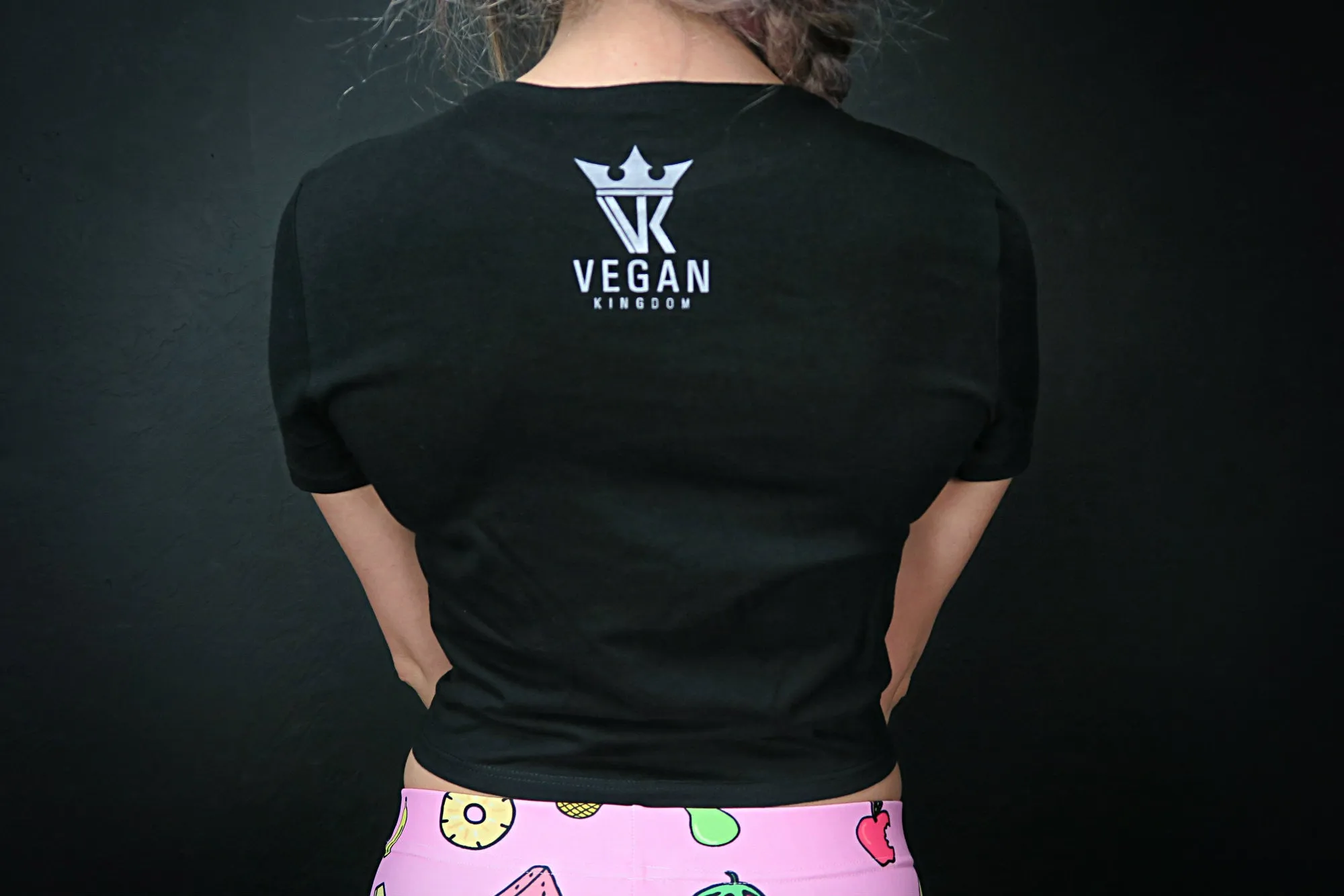 Veggie Royalty Crop Top