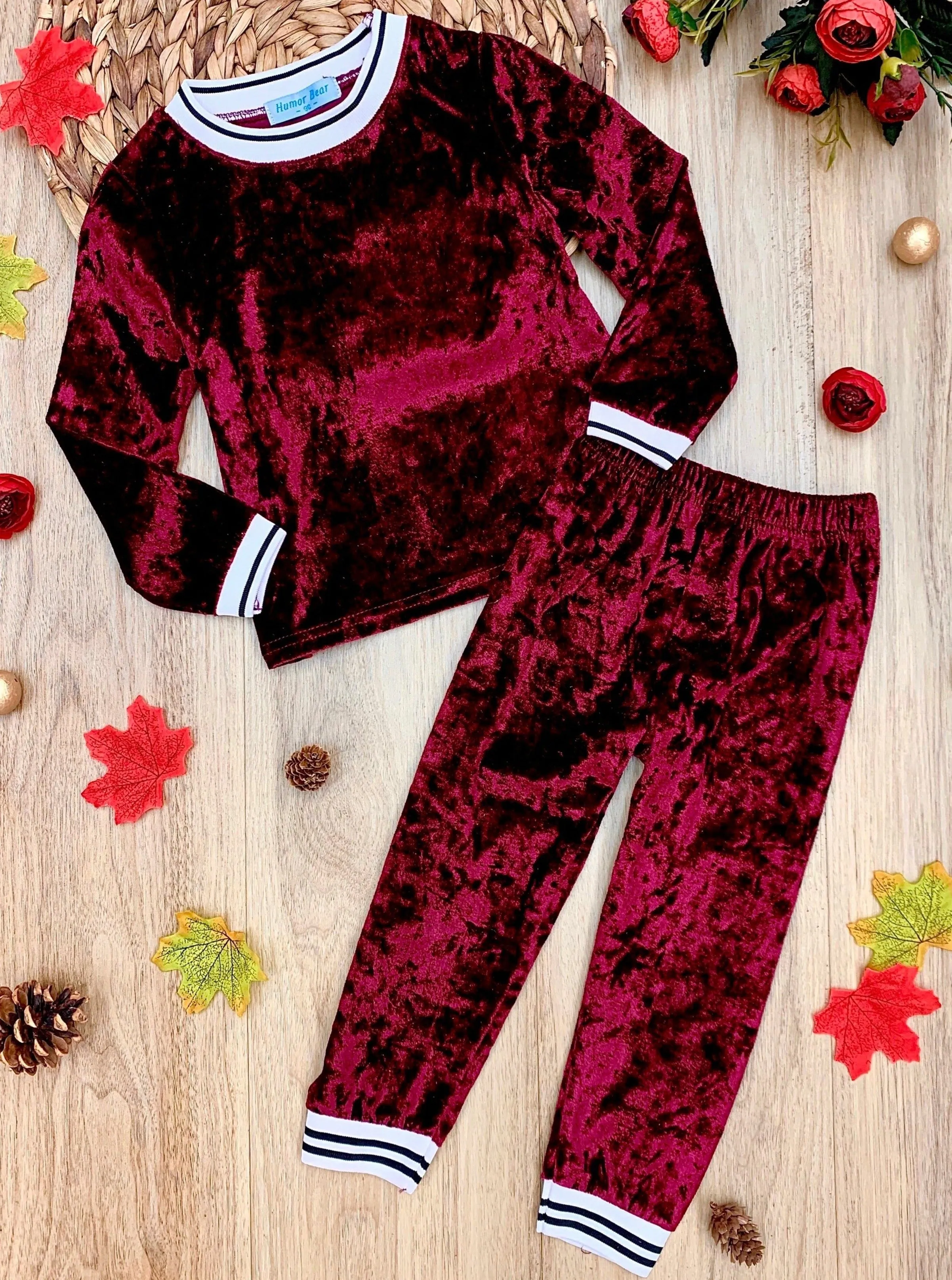 Velour Glamour Jogger Set