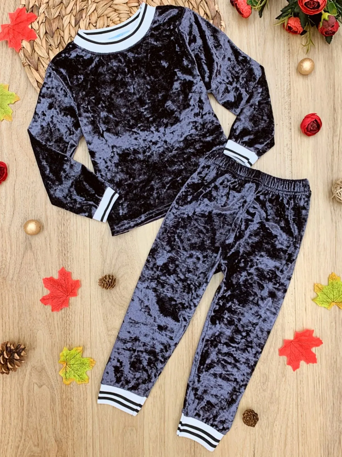 Velour Glamour Jogger Set