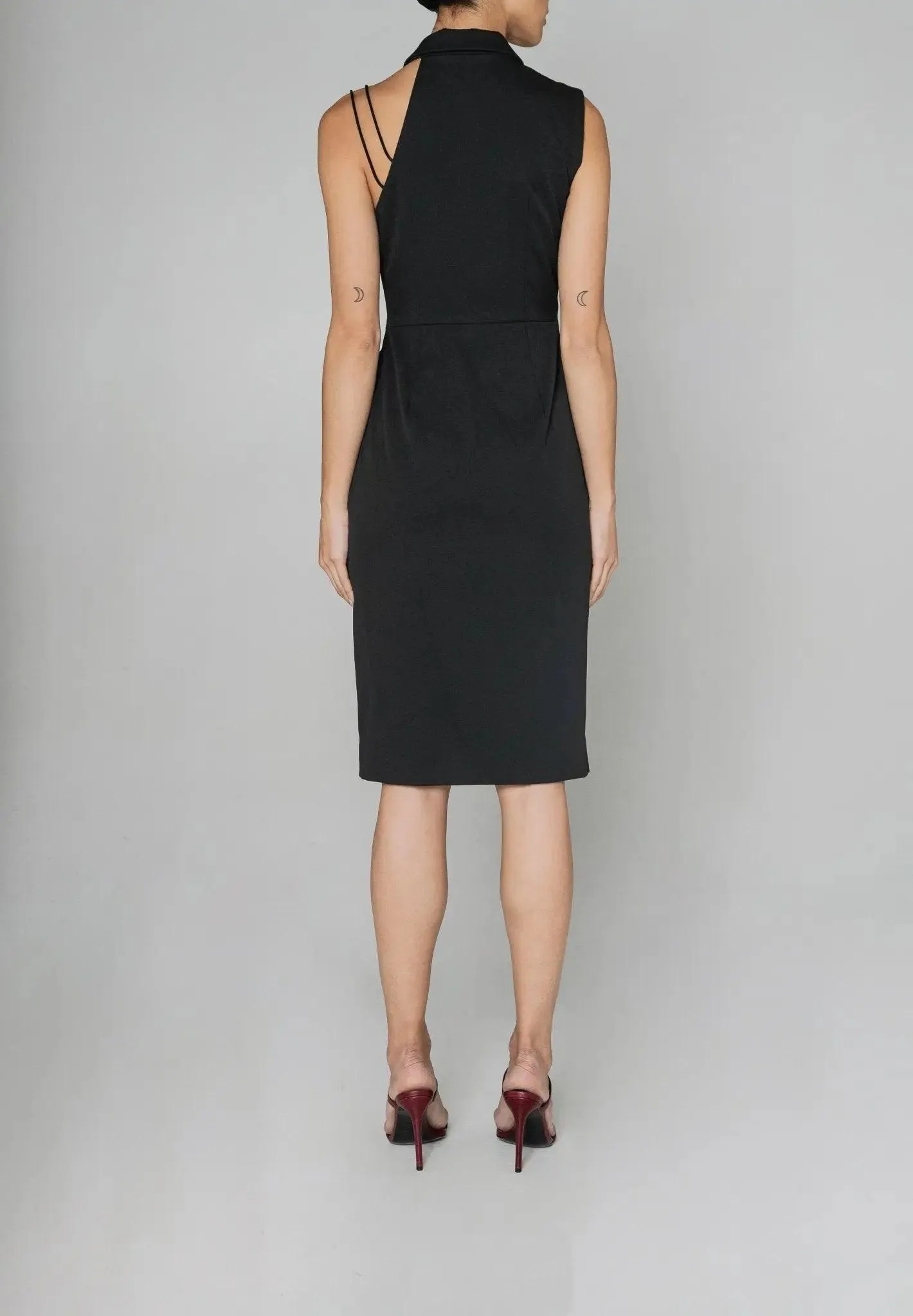 VERA DRESS IN NOIR