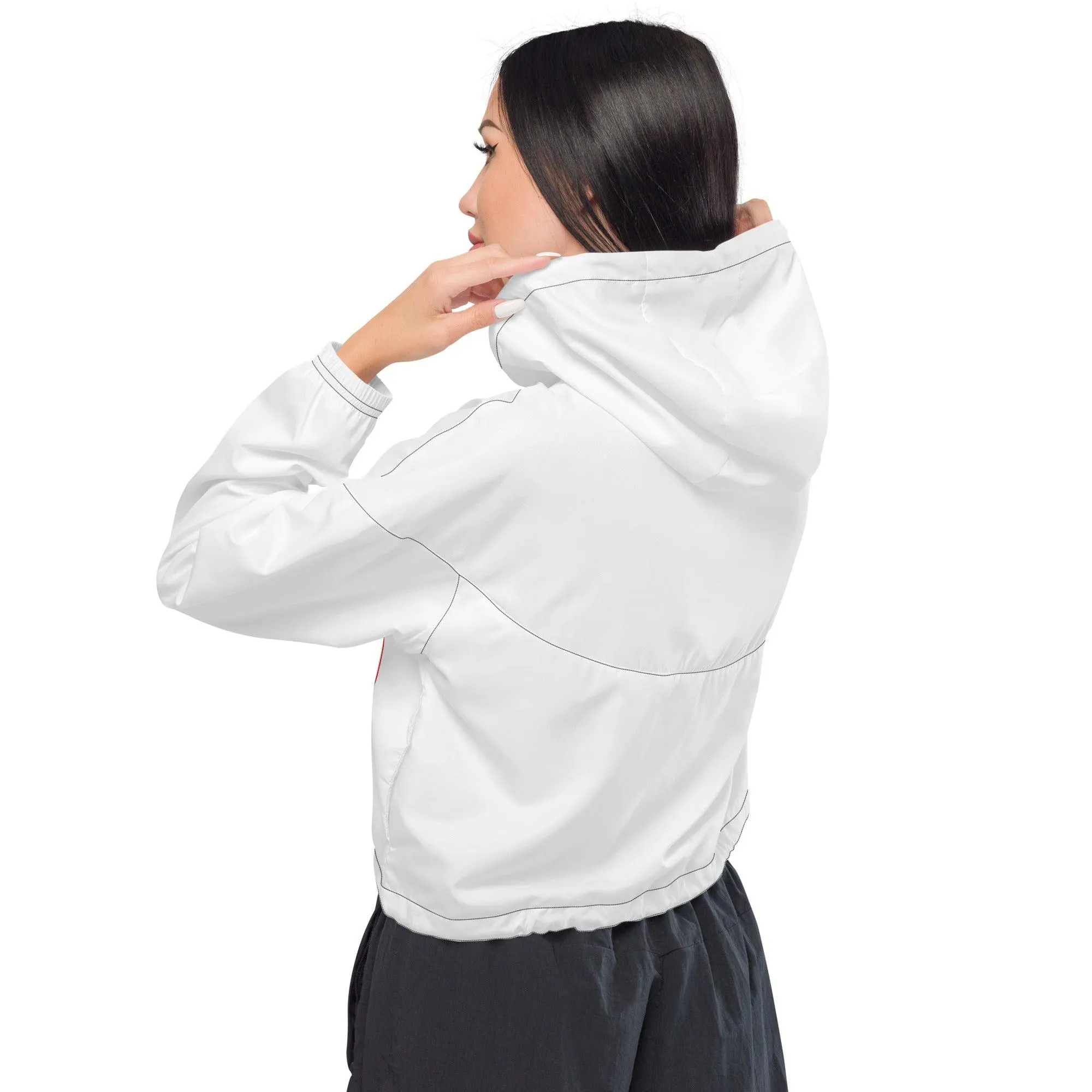 Veterans - Women’s Cropped Windbreaker