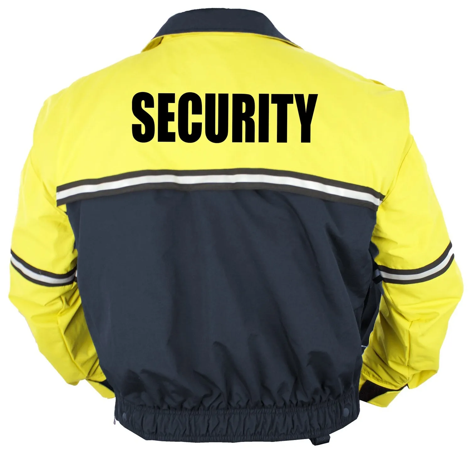 Water Proof Zip-Off Sleeve Bike Patrol Jacket with Removable Liner (Security)