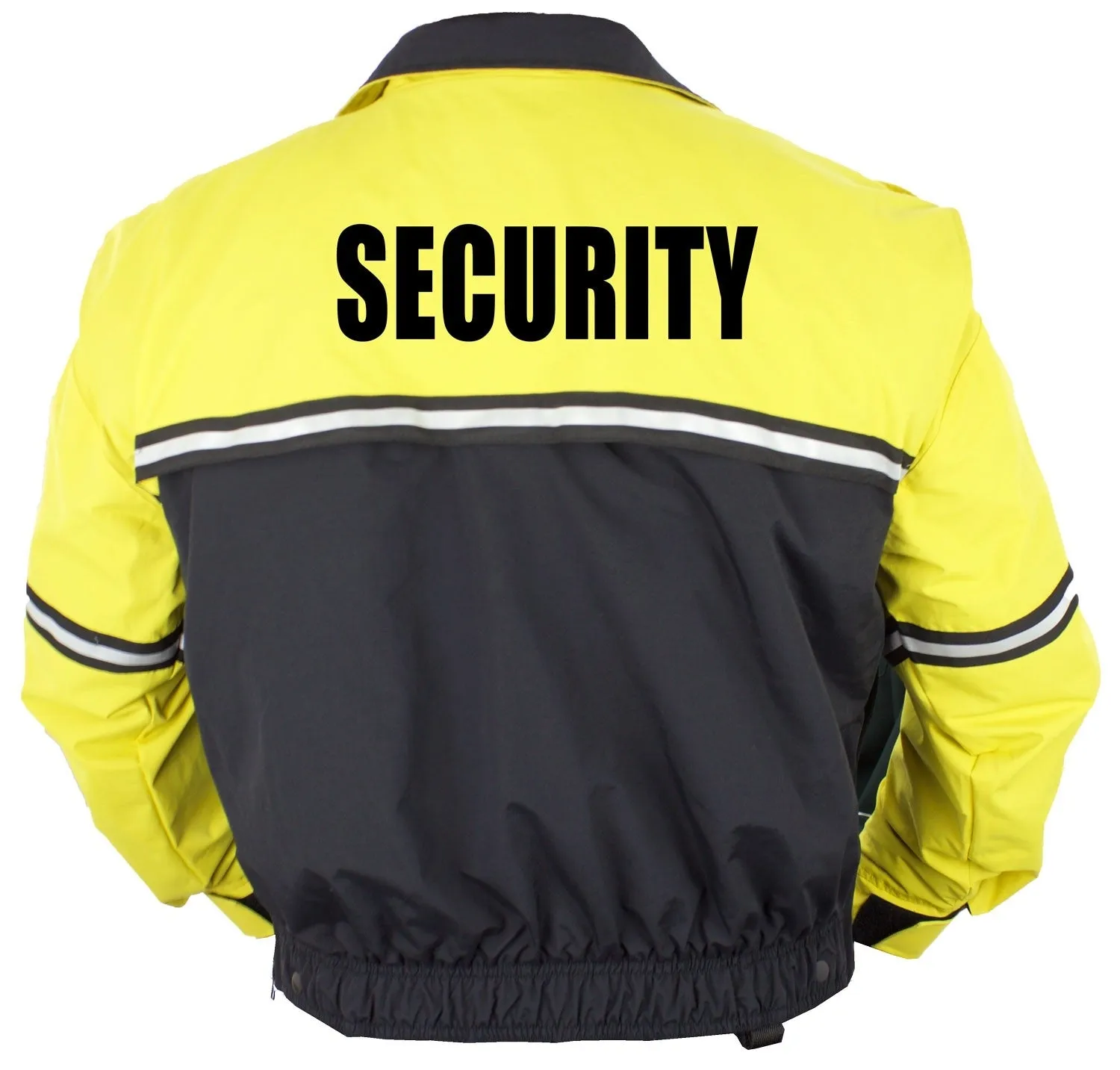 Water Proof Zip-Off Sleeve Bike Patrol Jacket with Removable Liner (Security)