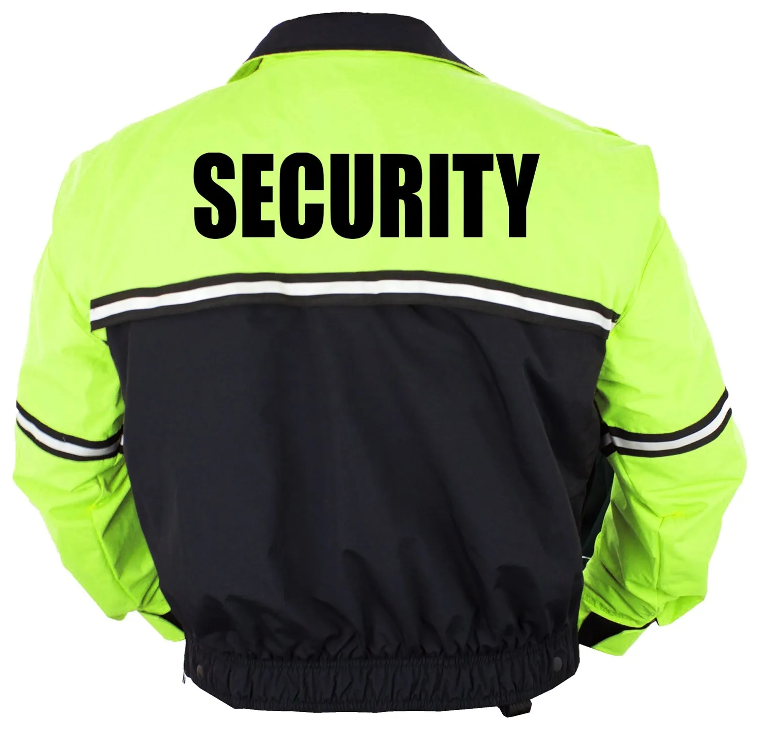 Water Proof Zip-Off Sleeve Bike Patrol Jacket with Removable Liner (Security)