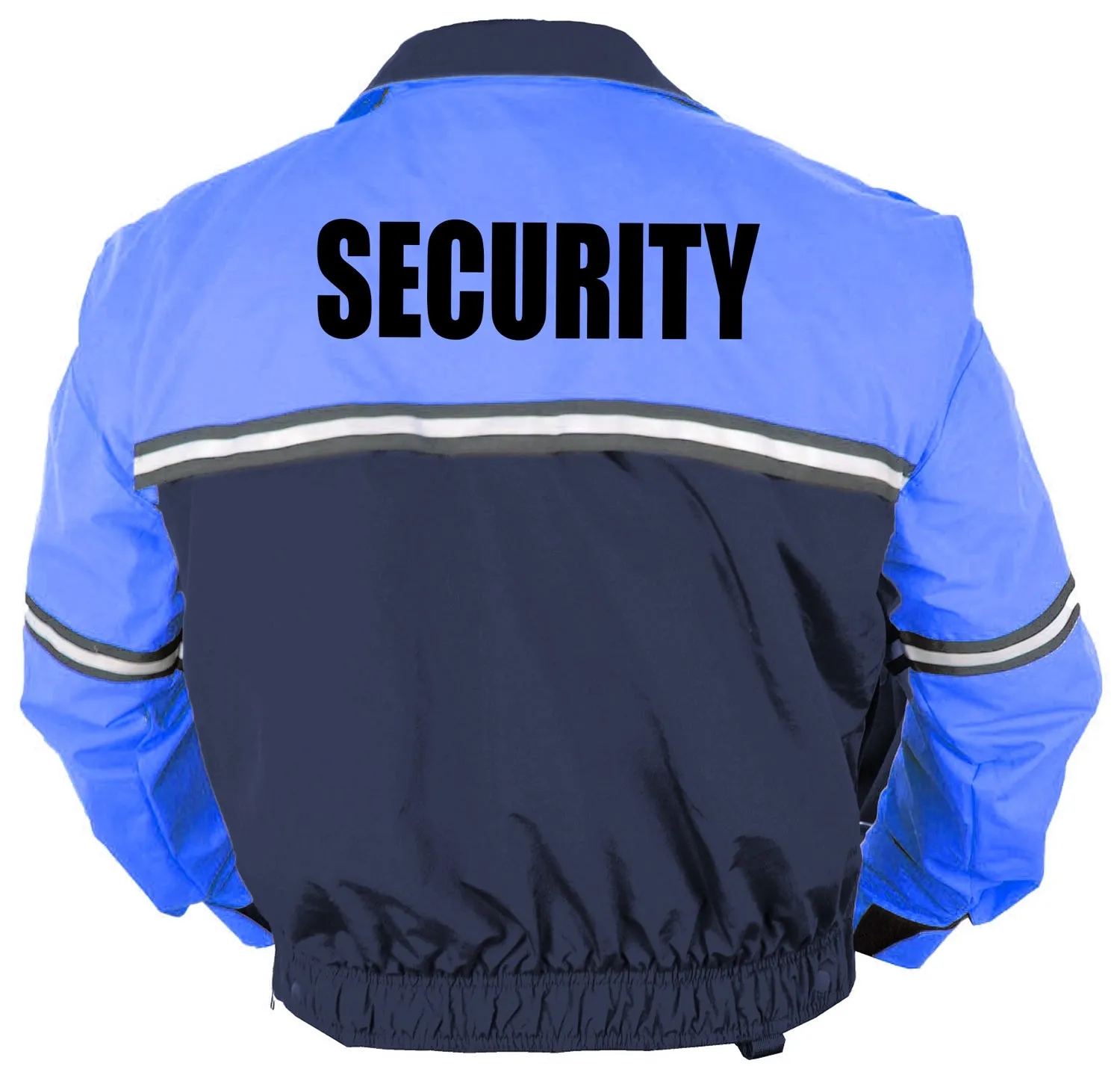 Water Proof Zip-Off Sleeve Bike Patrol Jacket with Removable Liner (Security)