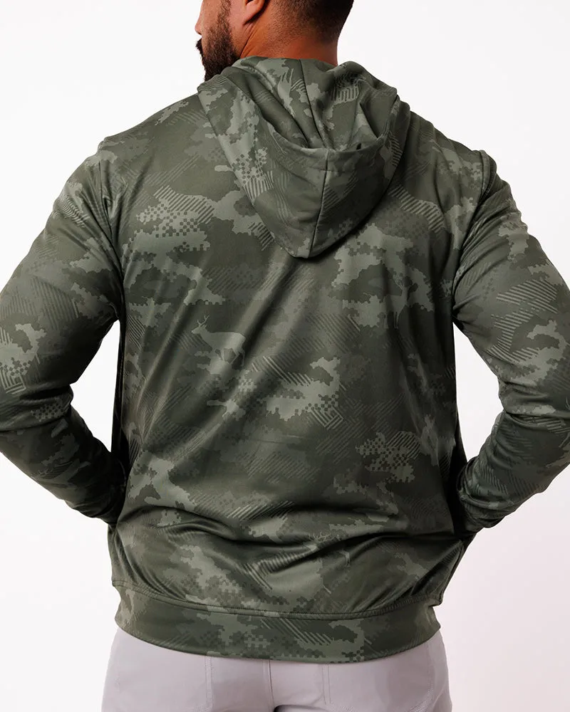 Whitetail Camo Zip Hoodie