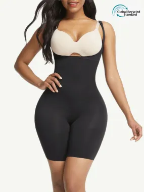 Wholesale 🌿Eco-friendly Seamless Instant Smooth Open-Bust Mid-Thigh Shapewear