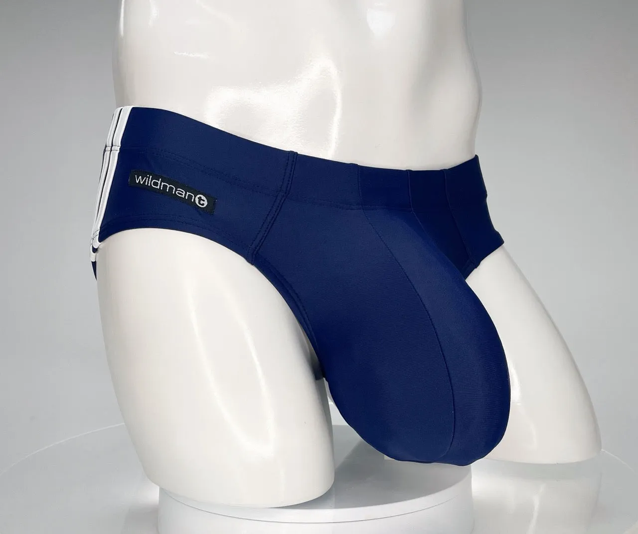 WildmanT Monster Cock Swim Brief Navy