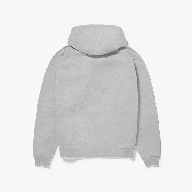 Y2K Shooting Stars Hoodie [Melange Grey]